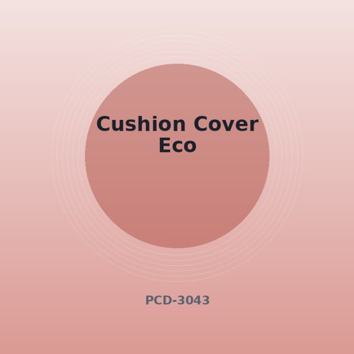Housse de coussin Éco
